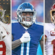(From l.) Deebo Samuel, A.J. Brown, Terry McLaurin